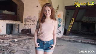 CHICAS LOCA-Shelley ချမ်းသာ-ကောက်ဆံပင်ဆယ်ကျော်သက်အန္တရာယ်များအများပြည်သူလိင်နှင့်အတူအကြောစိမ်း