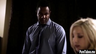 Sexy babe é unha merda gran duro galo negro