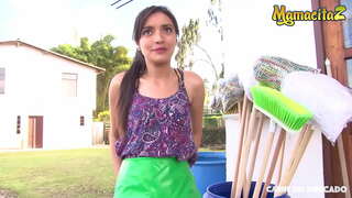 CARNE DEL MERCADO - Veronica Marin - Seksikäs Latina Teini Puhaltaa Ja Nussii Hardcore hotellihuoneen Pedro